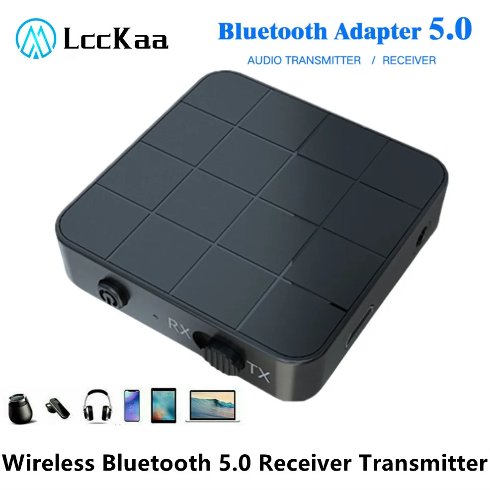 

Bluetooth 5.0 Audio Receiver Wireless Bluetooth 5.0 Adapter Stereo Music RCA 3.5mm AUX Jack For Car kit Wired Speaker Headphone