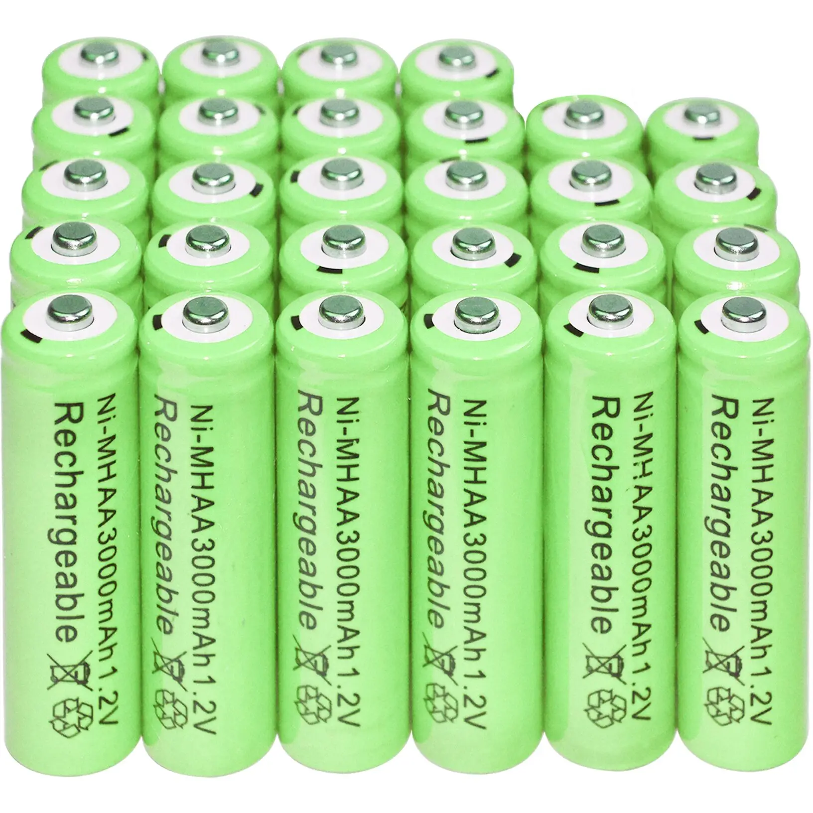 Piles Rechargeables AA 1.2V 3000mAh NiMH Lumière Verte Pour Jardin, Lampe De Poche À LED, Torche + Livraison Gratuite Ue
Piles Rechargeables AA 1.2V 3000mAh NiMH Lumière Verte Pour Jardin, Lampe De Poche À LED, Torche + Livraison Gratuite Ue