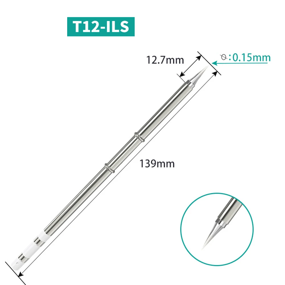 T12 Soldering Iron Tip Set Soldering Alloy Iron ILS/K/I/BC2/C4 Tip Lead-free Solder Tip Welding Head Soldering Tool Electric
T12 Soldering Iron Tip Set Soldering Alloy Iron ILS/K/I/BC2/C4 Tip Lead-free Solder Tip Welding Head Soldering Tool Electric