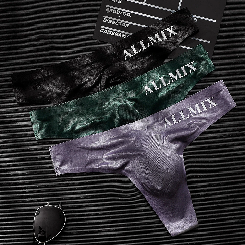 Fashion Men's Briefs Thong Middle Waist Bikini Thong With Soft Bulge Pouch Panties Male Underwear T-back Breathable Underpants
Fashion Men's Briefs Thong Middle Waist Bikini Thong With Soft Bulge Pouch Panties Male Underwear T-back Breathable Underpants