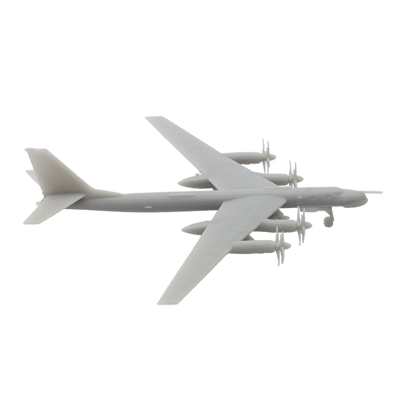 

1PCS 1/2000 700 400 350 Scale Model TU-95MS Bombardment Aircraft Length 24.5/70/122/140 Resin Combat Airplane DIY Accessories