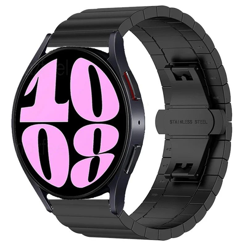 Stainless Steel Bracelet for Samsung Galaxy Watch 4 5 6 44mm 40mm Band Classic 42mm 46mm 43mm 47mm for Galaxy Watch 5 Pro Strap
Stainless Steel Bracelet for Samsung Galaxy Watch 4 5 6 44mm 40mm Band Classic 42mm 46mm 43mm 47mm for Galaxy Watch 5 Pro Strap