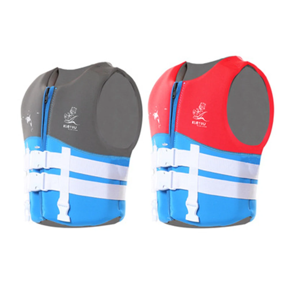 

2023 Neoprene Life Jacket Youth Swimming Buoyancy Vest Portable Lightweight Fishing Boating Rafting Surfing Safety Life Jacket