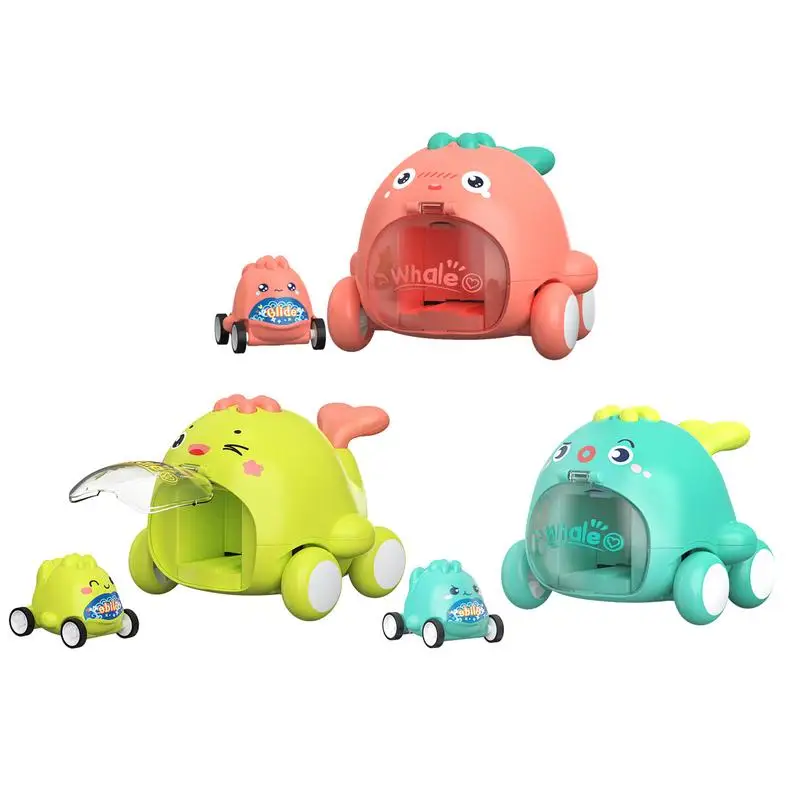 

Whale Ejection Cars Friction Powered Toy Multi-Functional Interactive Toddler Play For Boy Birthday Gifts Racing Cars Model Toy