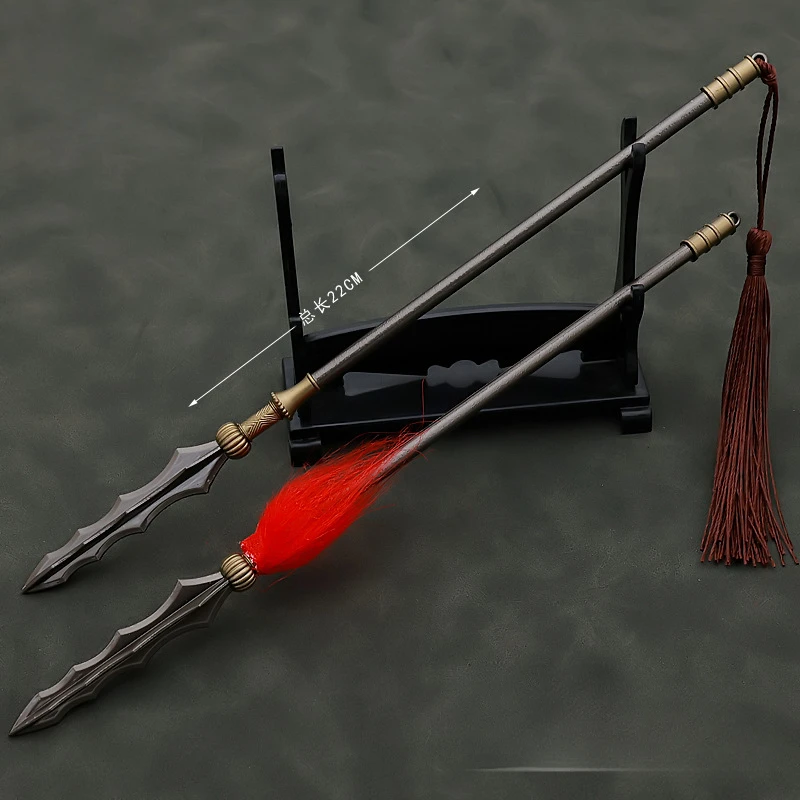 Кино и телевидение с водяными краями, Длинный Пистолет солнца ли длиной 22 см, модель оружия из цинкового сплава, декоративные поделки, коллекционные игрушки
Кино и телевидение с водяными краями, Длинный Пистолет солнца ли длиной 22 см, модель оружия из цинкового сплава, декоративные поделки, коллекционные игрушки