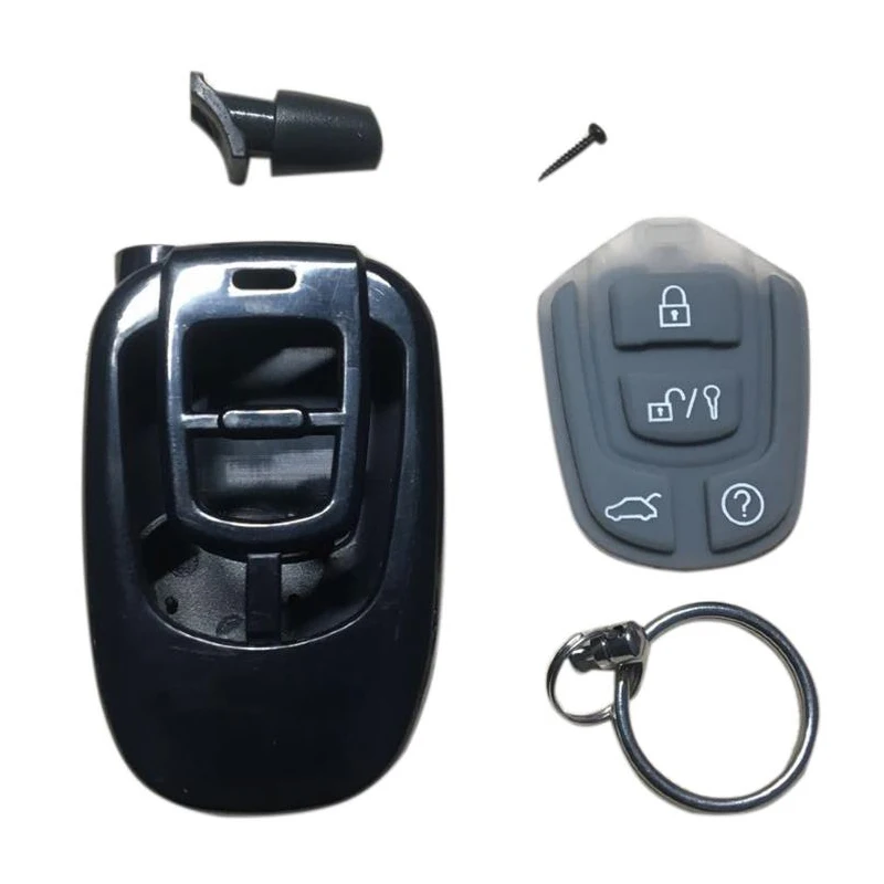 

4PCS/lot Keychain Body Case For 4 PCS Car Alarm One Way Scher-khan Magicar 7 8 9 10 11 12 Scher khan Jaguar EZ-FOUR KGB MX-9 101