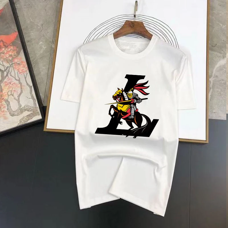 Luxury Knight Printed Summer Short Sleeve Oversized T-Shirts For Men's Cotton Tops Fashion Woman Clothing Streetwear Top S-7XL
Luxury Knight Printed Summer Short Sleeve Oversized T-Shirts For Men's Cotton Tops Fashion Woman Clothing Streetwear Top S-7XL