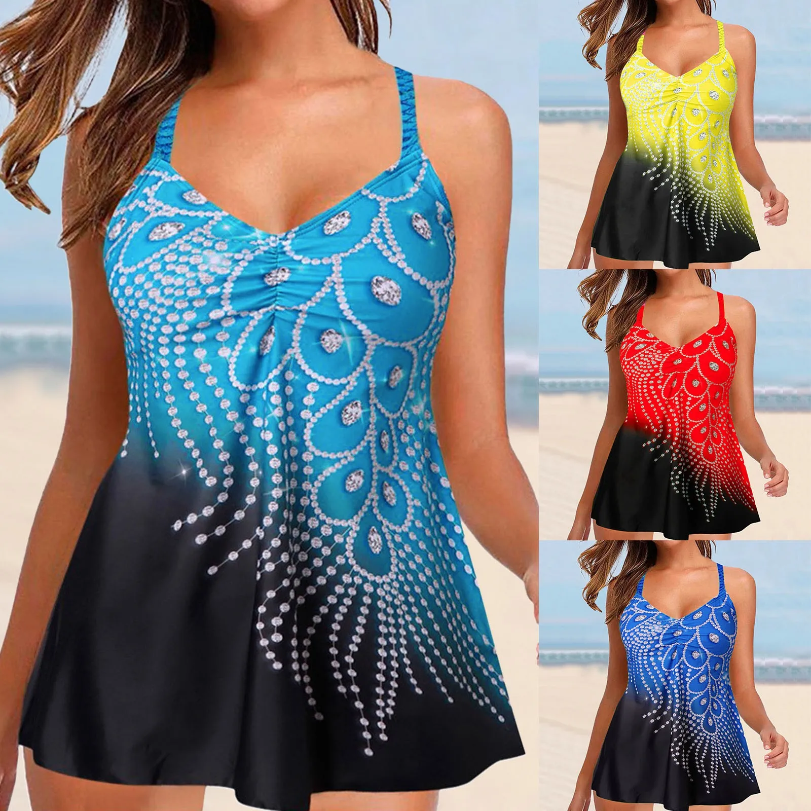Beachwear Swimwear Padded Swimsuit Print Size Swimjupmsuit Shorts Bathing Suit Women 2xl Swimsuits for Women
Beachwear Swimwear Padded Swimsuit Print Size Swimjupmsuit Shorts Bathing Suit Women 2xl Swimsuits for Women