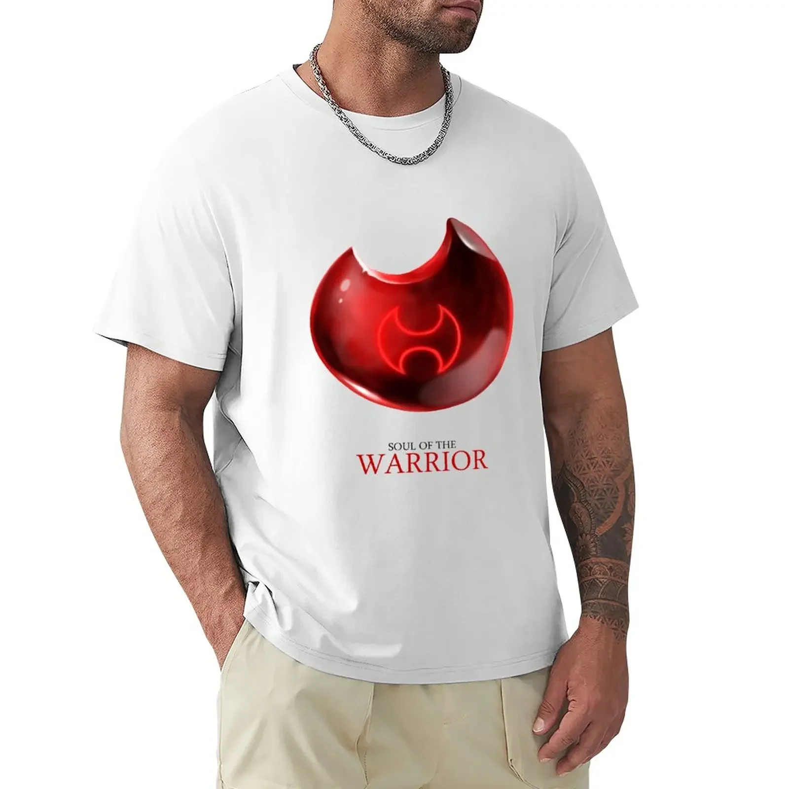Soul of the Warrior -white T-Shirt aesthetic clothes summer clothes fitted t shirts for men 
Soul of the Warrior -white T-Shirt aesthetic clothes summer clothes fitted t shirts for men