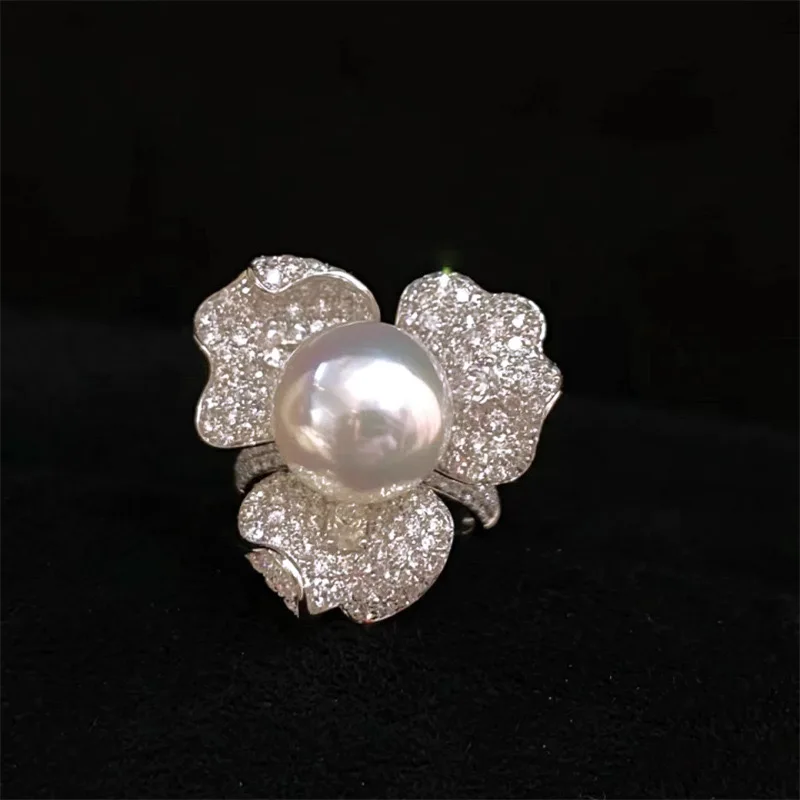 2023 New Vintage Elegant Flower Imitation Pearl Ring Female Adjustable Size Jewelry Wedding Prom Luxury Accessories Gift G1760
2023 New Vintage Elegant Flower Imitation Pearl Ring Female Adjustable Size Jewelry Wedding Prom Luxury Accessories Gift G1760