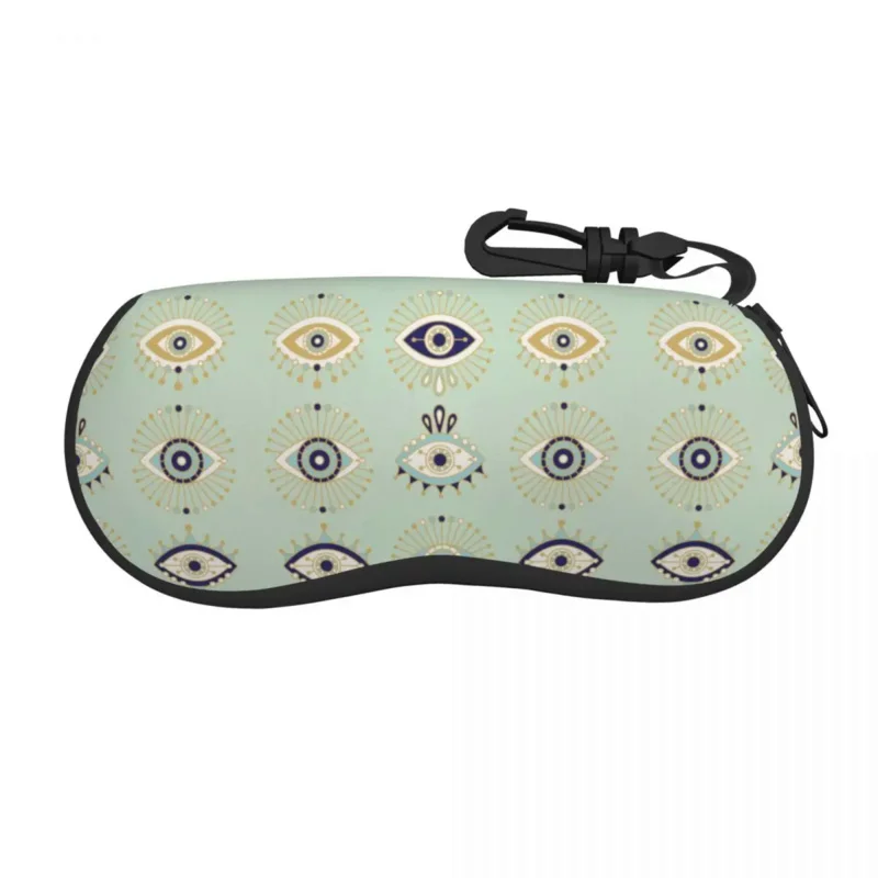 Custom Evil Eye Collection Shell Glasses Case Unisex Fashion Mystic Spiritual Amulet Eyeglasses Case Sunglasses Protector Box
Custom Evil Eye Collection Shell Glasses Case Unisex Fashion Mystic Spiritual Amulet Eyeglasses Case Sunglasses Protector Box