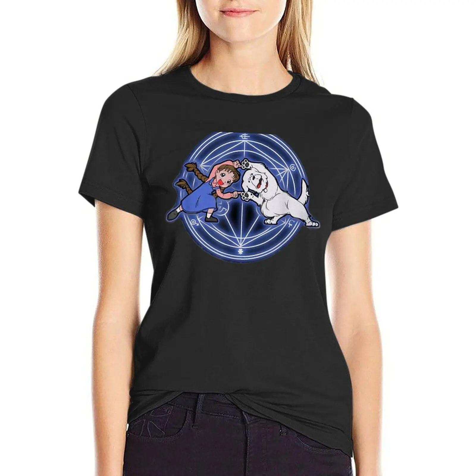 Nina tucker and the dog funny T-shirt summer top hippie clothes tshirts for Women
Nina tucker and the dog funny T-shirt summer top hippie clothes tshirts for Women