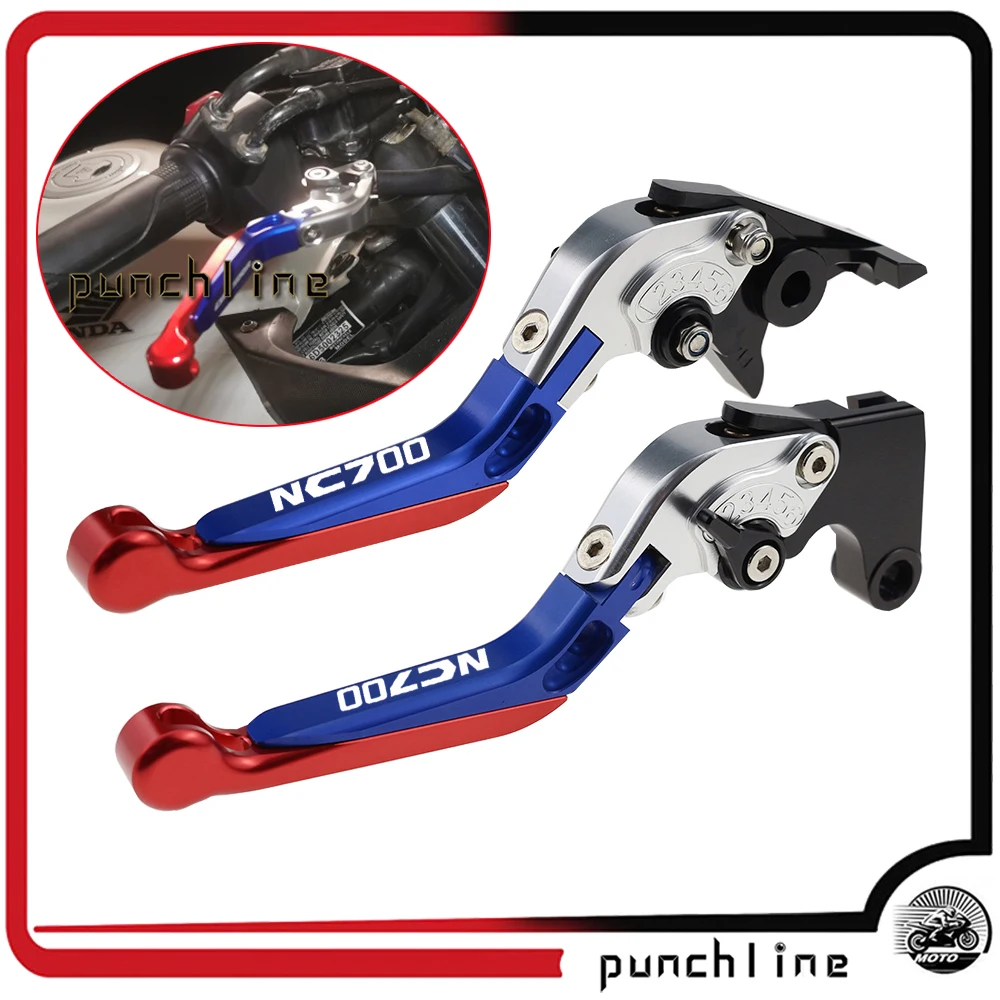 

Fit NC700S 2012-2015 Clutch Levers For NC 700 S NC 700 X NC700X Folding Extendable Brake Handles