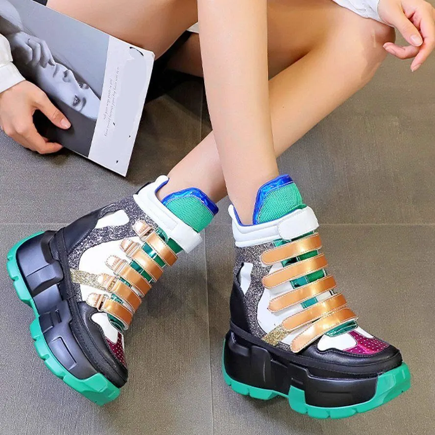 Fashion Sneakers Women Lace Up Genuine Leather Wedges High Heel Ankle Boots Female Winter Round Toe Platform Pumps Casual Shoes
Fashion Sneakers Women Lace Up Genuine Leather Wedges High Heel Ankle Boots Female Winter Round Toe Platform Pumps Casual Shoes