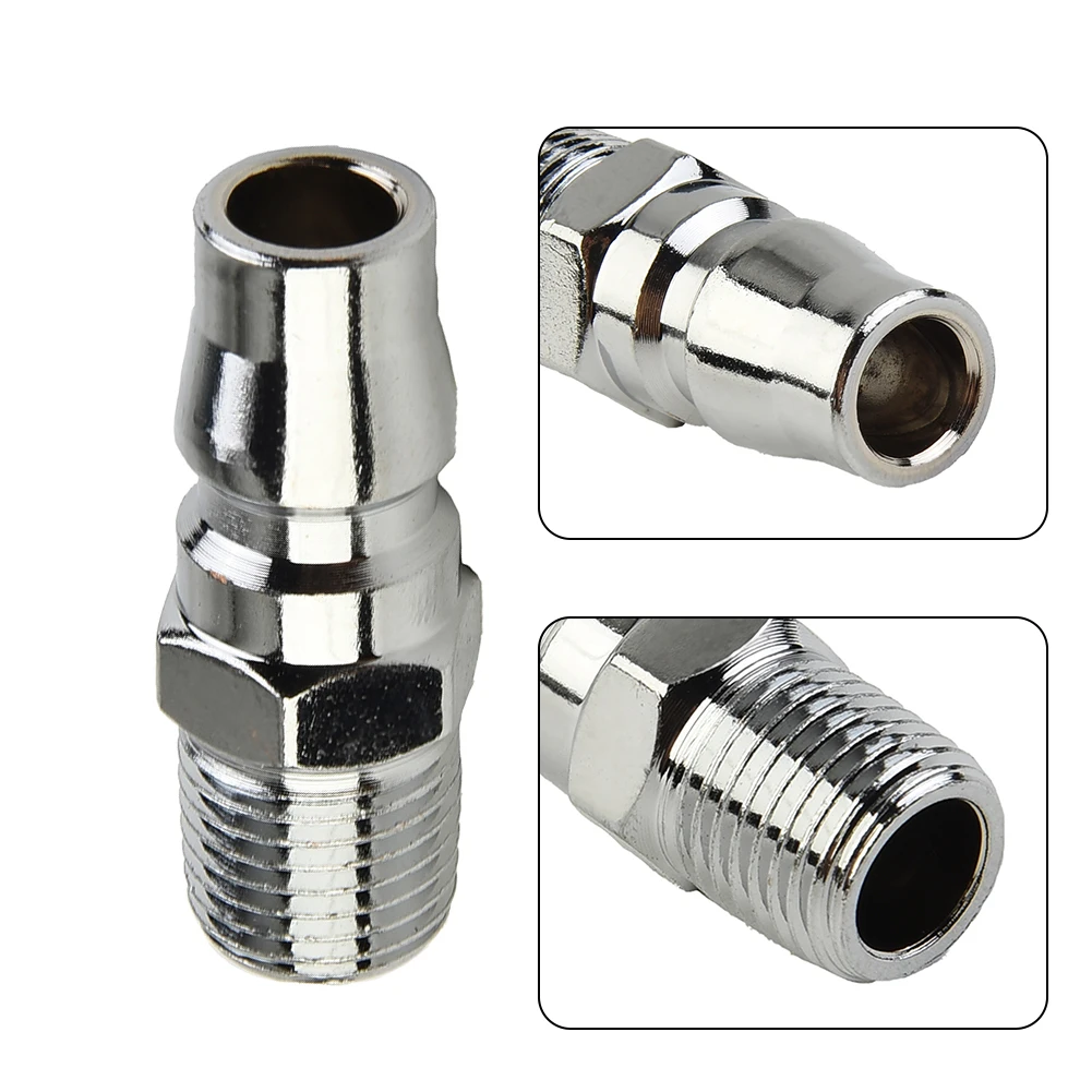 Brand New Durable Practical Thread Adapter NITTO Male With 1/4inch BSP Male 1pc Air Fitting Coupling Male Coupler
Brand New Durable Practical Thread Adapter NITTO Male With 1/4inch BSP Male 1pc Air Fitting Coupling Male Coupler