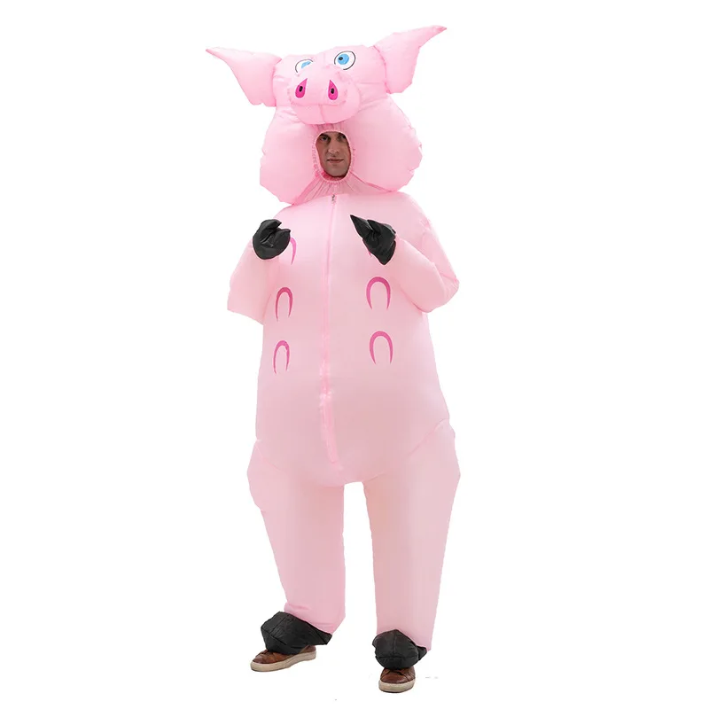 Unisex Funny Inflatable Pig Cosplay Costumes Suits Adult Fancy Dress Performance Clothing Halloween Carnival Theme Party Outfits
Unisex Funny Inflatable Pig Cosplay Costumes Suits Adult Fancy Dress Performance Clothing Halloween Carnival Theme Party Outfits