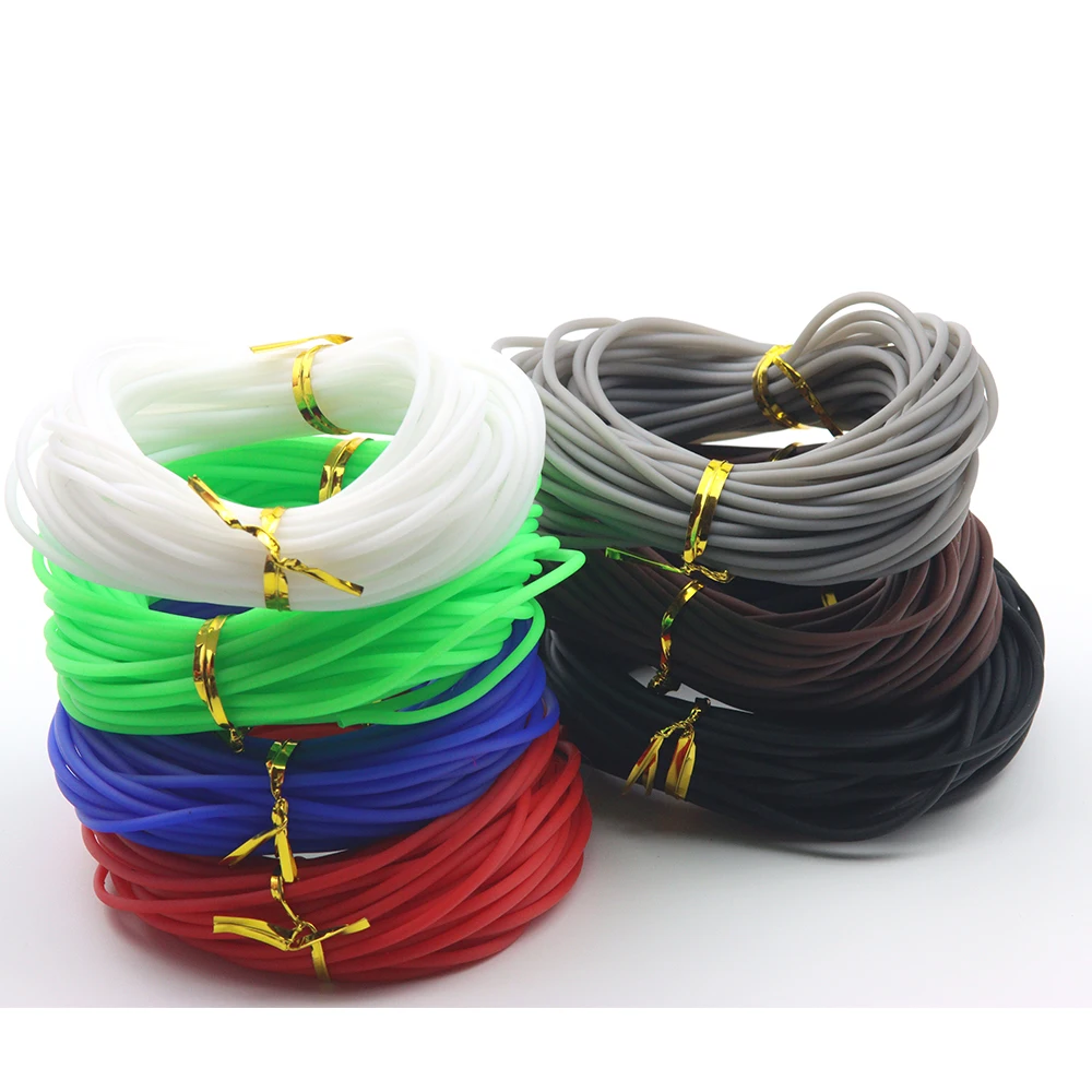 10/5Yard/lot 2MM Colored Silicone Rubber Hollow Jewelry Wire Set Memory Wire Soft Round Tube DIY Jewelry Making
10/5Yard/lot 2MM Colored Silicone Rubber Hollow Jewelry Wire Set Memory Wire Soft Round Tube DIY Jewelry Making