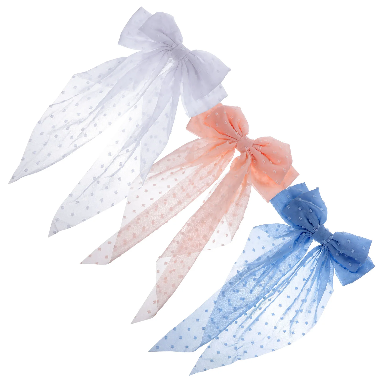 3 Pcs Bow Hairpin Clamp Ribbon for Ribbons Spring Clip Grips Girl Bows Fabric Big Girls
3 Pcs Bow Hairpin Clamp Ribbon for Ribbons Spring Clip Grips Girl Bows Fabric Big Girls