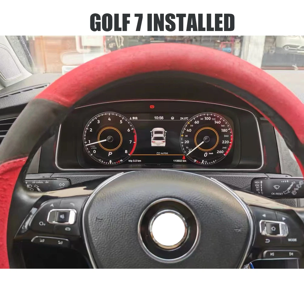 Digital Virtual Cockpit Instrument Cluster For VW Golf 7 7.5 MK7 VII TSI B6 B7 B8 Tiguan LCD Dashboard Panel Speedometer 
Digital Virtual Cockpit Instrument Cluster For VW Golf 7 7.5 MK7 VII TSI B6 B7 B8 Tiguan LCD Dashboard Panel Speedometer