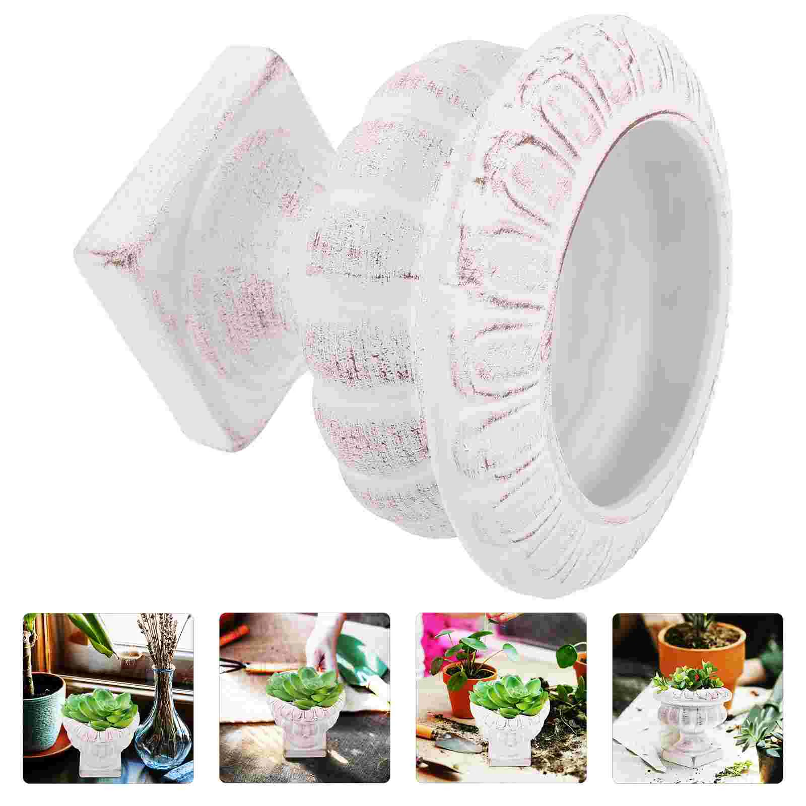 Pots for Plants European Retro Flowerpot Wedding Roman Column Ceramics Pillar White
Pots for Plants European Retro Flowerpot Wedding Roman Column Ceramics Pillar White