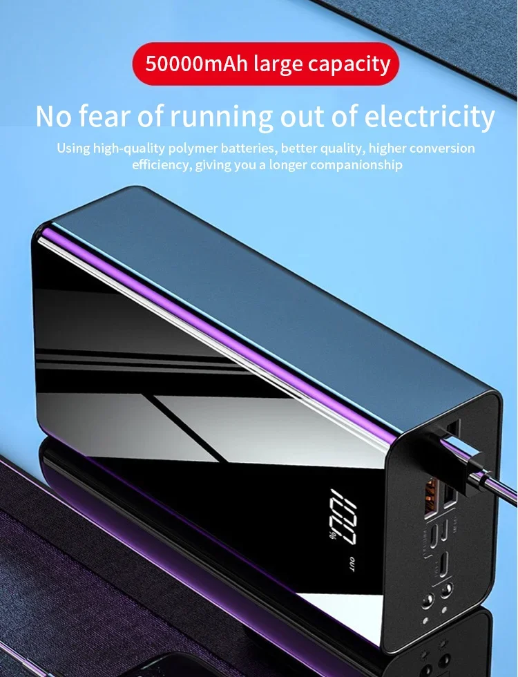 Power Bank 50000mAh Power bank Large Capacity Portable Charger External Battery Power Banks Digital Display Power Bank Universal 2 Mallzona Sa8b5a77c5e4747afbd8a4cc003a1e9e6B Power Bank 50000mAh Power bank Large Capacity Portable Charger External Battery Power Banks Digital Display Power Bank Universal Mallzona
