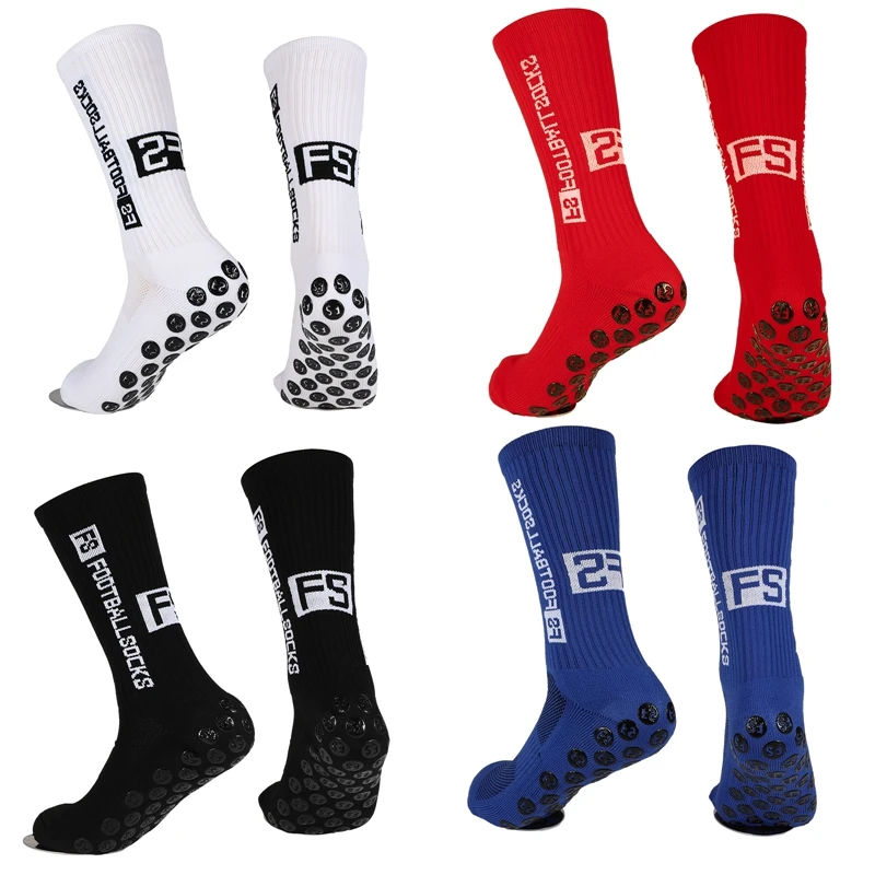 Breathable Cotton Long Tube Sock 1 Pair Professional Football Soccer Socks with Adhesive Points Sports Training Racing Stocking
Breathable Cotton Long Tube Sock 1 Pair Professional Football Soccer Socks with Adhesive Points Sports Training Racing Stocking