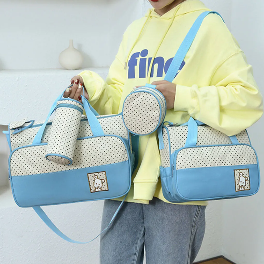Stylish Diaper Bag Durable Convenient Easy To Clean Eco-friendly Maternity Trolley Nappy Bag Sets
Stylish Diaper Bag Durable Convenient Easy To Clean Eco-friendly Maternity Trolley Nappy Bag Sets