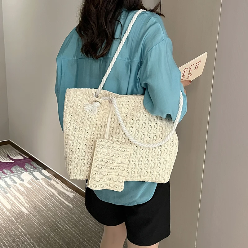 French Designer Straw Bali Tote 3 Sa8b90c1a8c5e4d4bb95a08b163f58f43G