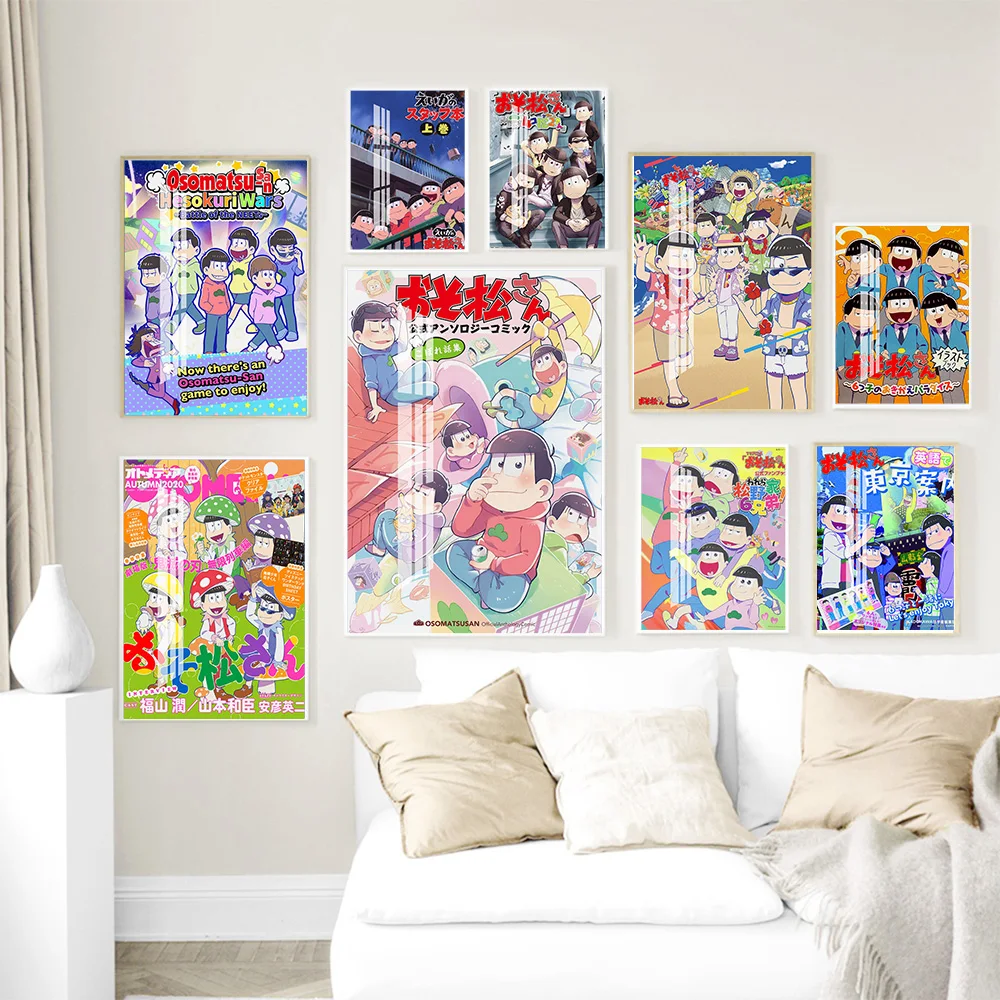 Mr Osomatsu Anime Print Art Poster Japanese Cartoon Manga Character Modern Canvas Painting Otaku Room Home Decor Wall Stickers
Mr Osomatsu Anime Print Art Poster Japanese Cartoon Manga Character Modern Canvas Painting Otaku Room Home Decor Wall Stickers