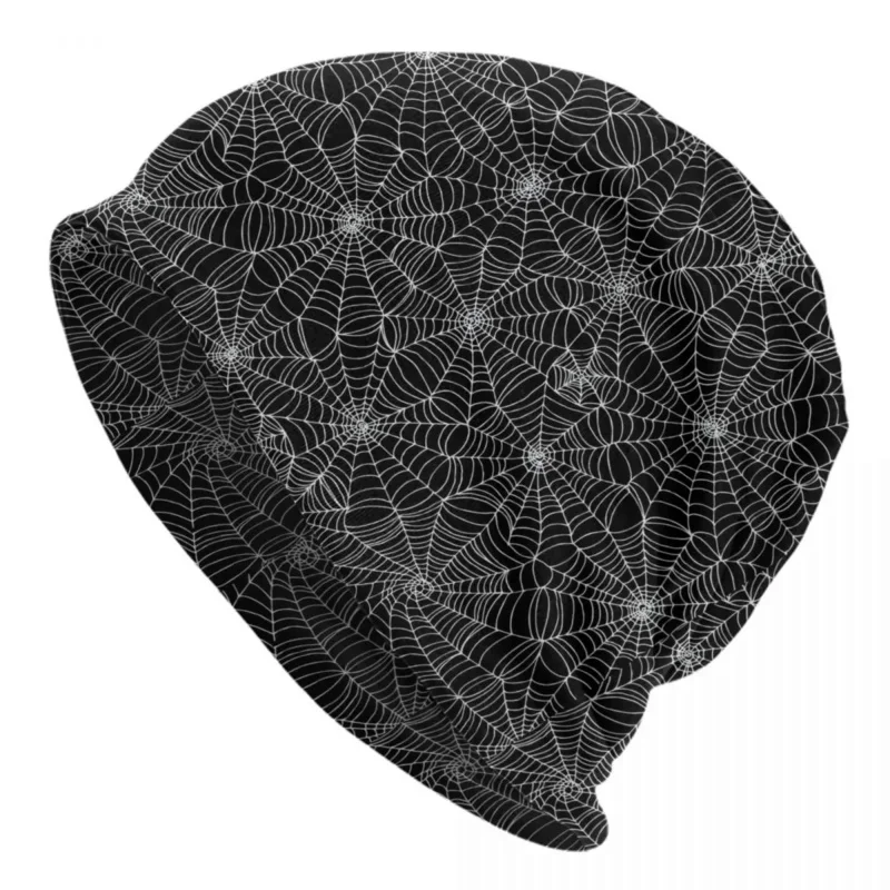 

Spider Web Pattern Skullies Beanies Caps For Men Women Unisex Hip Hop Winter Warm Knit Hat Adult Bonnet Hats