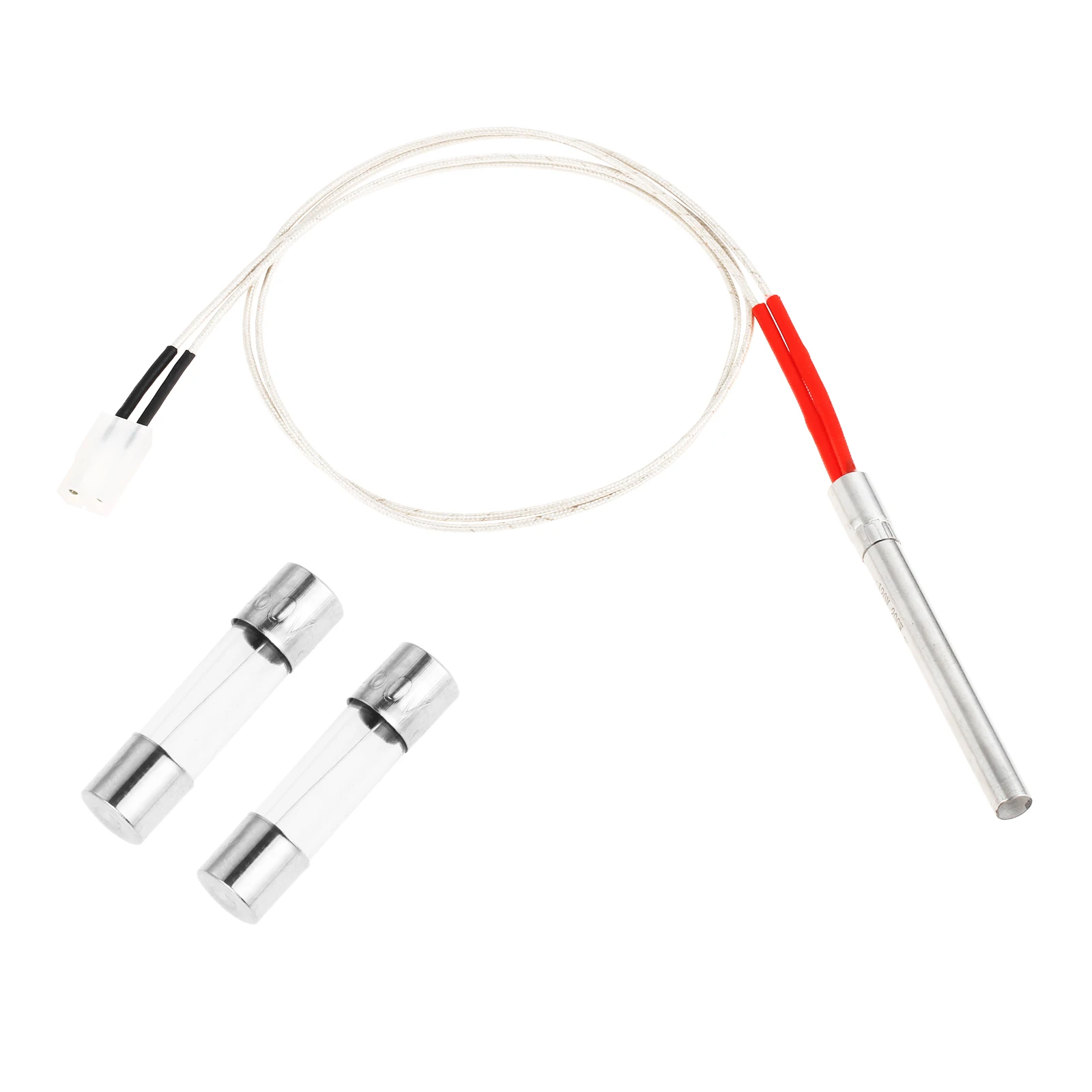 1Pc Grill Hot Rod Ignitor Kit with 2 Pcs Fuses Replacement for Traeger Camping Chef and Pit Boss Pellet Grills for BBQ Pro Parts
1Pc Grill Hot Rod Ignitor Kit with 2 Pcs Fuses Replacement for Traeger Camping Chef and Pit Boss Pellet Grills for BBQ Pro Parts