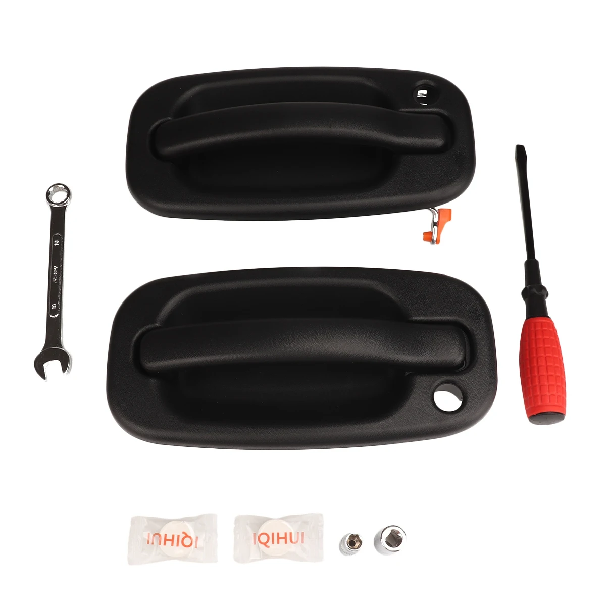 New Black Driver Passenger Side Exterior Doors Handle Set Fit for 99-07 Chevy Silverado
New Black Driver Passenger Side Exterior Doors Handle Set Fit for 99-07 Chevy Silverado