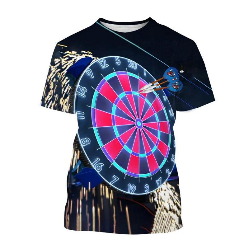 Fashion 3D Printing Dart Board T-shirt Men Personalized Summer Short-sleeved Round Neck T Shirt Summer Harajuku Tees Tops
Fashion 3D Printing Dart Board T-shirt Men Personalized Summer Short-sleeved Round Neck T Shirt Summer Harajuku Tees Tops