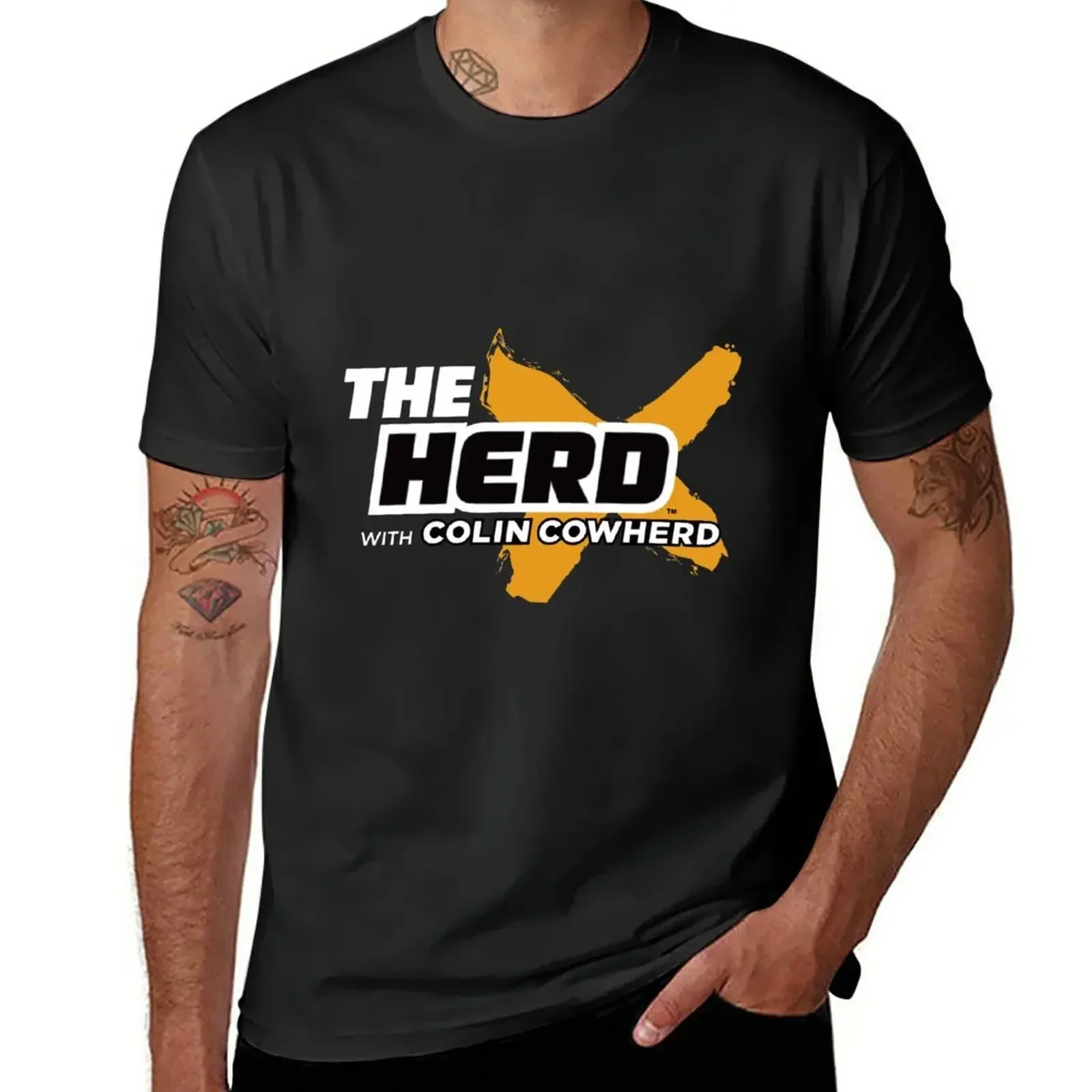 Men's The Herd with Colin Cowherd Logo T-Shirt sweat quick-drying big and tall t shirts for men
Men's The Herd with Colin Cowherd Logo T-Shirt sweat quick-drying big and tall t shirts for men