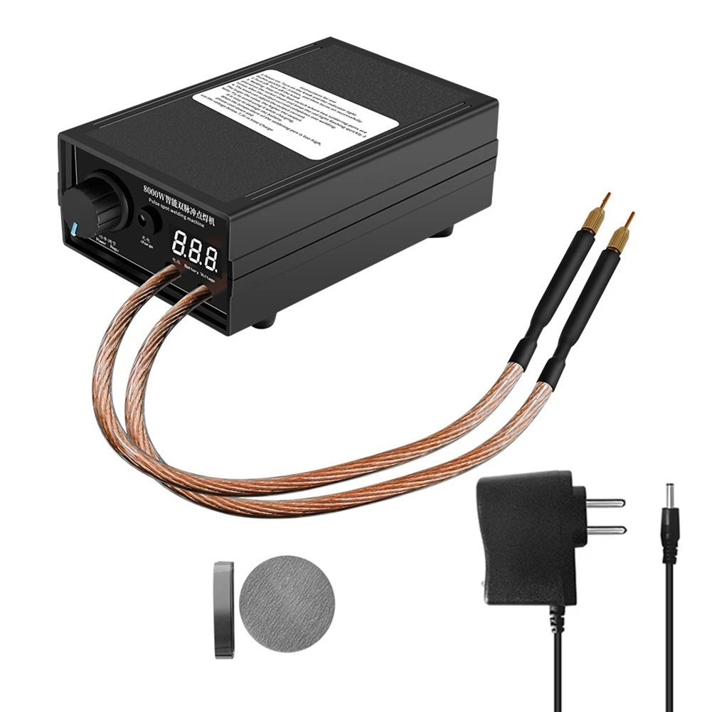 8000W High Power Household Spot Welder 18650 Lithium Battery Spot Welder Portable Spot Welder DIY Kit EU Plug
8000W High Power Household Spot Welder 18650 Lithium Battery Spot Welder Portable Spot Welder DIY Kit EU Plug