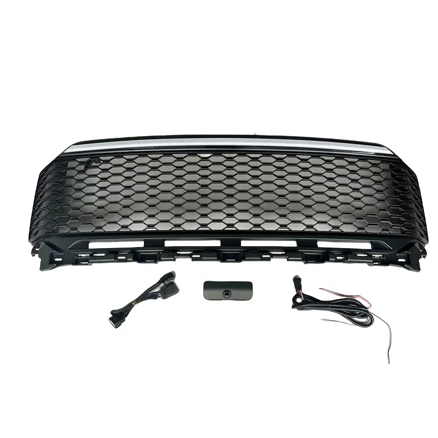 4x4 New Car Grill Front Bumper Grilles Upper Grilles With Flowing Light Without Radar Hole For F150 2021+
4x4 New Car Grill Front Bumper Grilles Upper Grilles With Flowing Light Without Radar Hole For F150 2021+