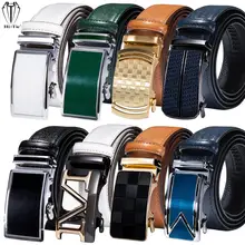Hi-Tie 3.5cm Width Mens Belts Black Green Orange White Blue Leather Automatic Buckles Dress Jeans Waist Belt for Men Dad Son XXL
Hi-Tie 3.5cm Width Mens Belts Black Green Orange White Blue Leather Automatic Buckles Dress Jeans Waist Belt for Men Dad Son XXL