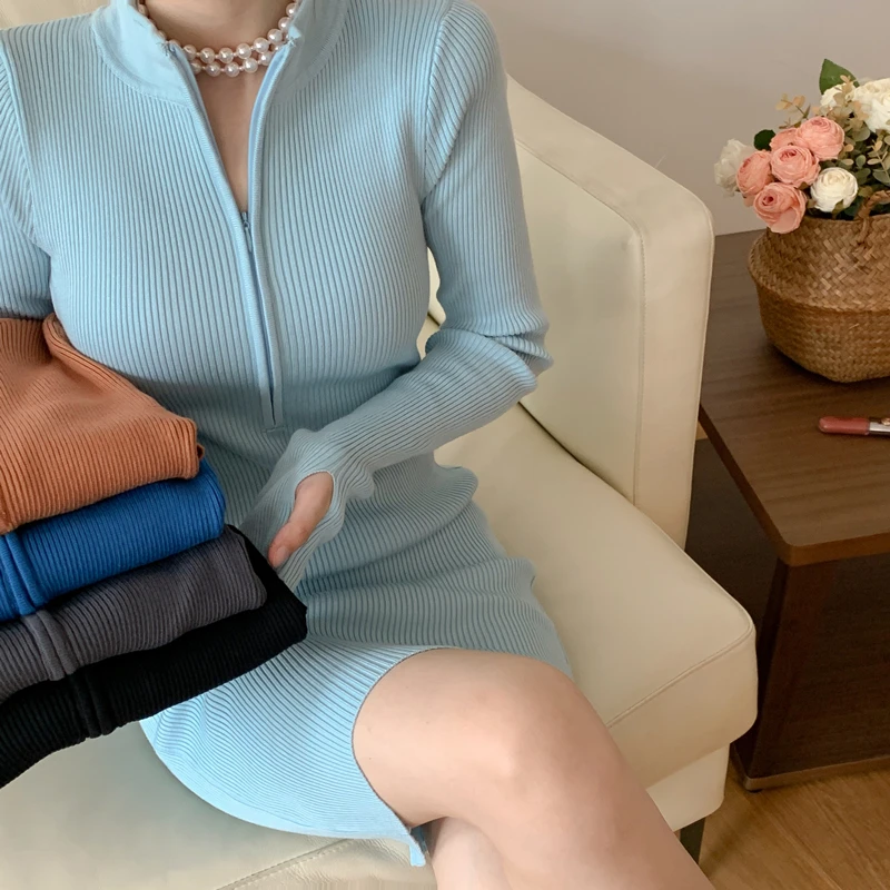 2023 Autumn New French Retro Zipper Half High Collar Bag Hip Women's Dresses Free Shipping
2023 Autumn New French Retro Zipper Half High Collar Bag Hip Women's Dresses Free Shipping
