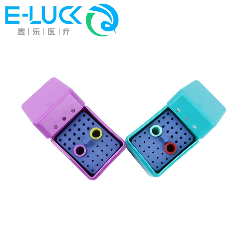 

36 Holes Dental Autoclavable Endo Box Diamond Burs Endodontic And Gutta Percha Points Sterilization Holder Dentist Tool