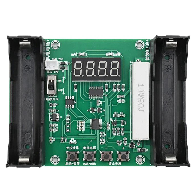 Устройство для проверки реальной емкости литиевой батареи XH-M240 18650, цифровой модуль измерения Mah/Mwh
Устройство для проверки реальной емкости литиевой батареи XH-M240 18650, цифровой модуль измерения Mah/Mwh