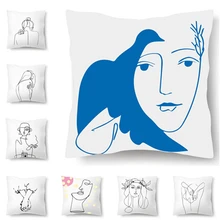 Simple Line Abstract Face Avatar Lover Hand Pattern Cushion Cover White Short Plush Soft Throw Pillow Case Nordic Home Decor
Simple Line Abstract Face Avatar Lover Hand Pattern Cushion Cover White Short Plush Soft Throw Pillow Case Nordic Home Decor