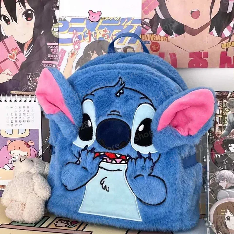 New Disney Stitch Backpack Cartoon Kawaii Fashion Mini Women's Backpack Plush Large Capacity Children's Schoolbag High Quality
New Disney Stitch Backpack Cartoon Kawaii Fashion Mini Women's Backpack Plush Large Capacity Children's Schoolbag High Quality