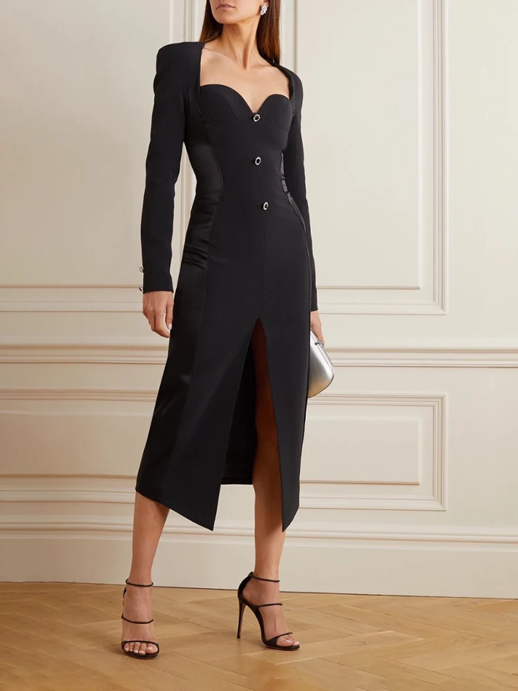 y2k autumn and winter rhinestone button long sleeve splicing low cut long dresses2023 sexy slim thinformal occasion dresses
y2k autumn and winter rhinestone button long sleeve splicing low cut long dresses2023 sexy slim thinformal occasion dresses