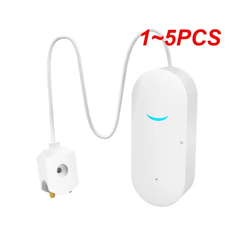 

1~5PCS WiFi Smart Home Water Leakage Sensor Tuya Water Leak Sensor Detector Flood Alert Overflow Works with Tuya/ Smart Life APP