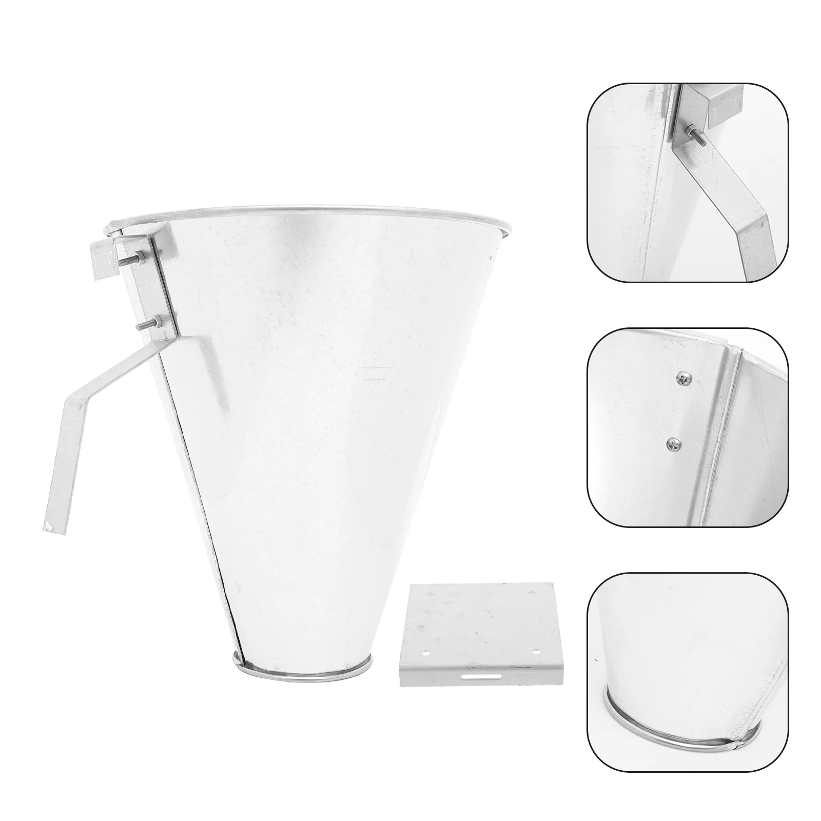 Cone Funnel Chicken Killing Poultry Equipment Slaughtering Tool Bleeding Restraining Slaughter Processing Blood Steel
Cone Funnel Chicken Killing Poultry Equipment Slaughtering Tool Bleeding Restraining Slaughter Processing Blood Steel
