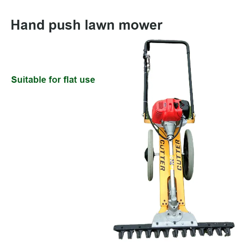 

Hand Push Multi-Function Lawn Mower Land Reclamation Garden Orchard Grass Agricultural Wasteland 4-Stroke Gasoline Trimmer