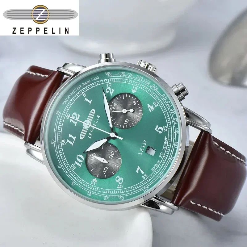 ZEPPELIN Watch for Men Owl Dial Business Casual Men's Watch Waterproof Leather Watch Men's Luxury Trend Watch Relogio Masculino
ZEPPELIN Watch for Men Owl Dial Business Casual Men's Watch Waterproof Leather Watch Men's Luxury Trend Watch Relogio Masculino