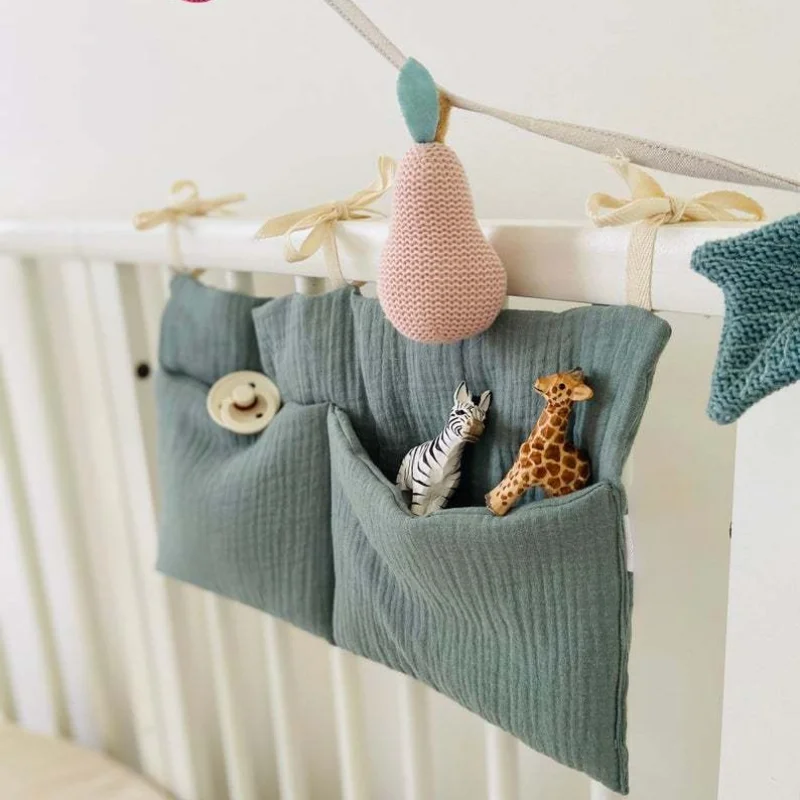 Bedside Diaper Caddy Storage Bag Linen Baby Crib Organizer Hanging Bag for Baby Essentials Bed Hanging Diaper Toy Tissue
Bedside Diaper Caddy Storage Bag Linen Baby Crib Organizer Hanging Bag for Baby Essentials Bed Hanging Diaper Toy Tissue