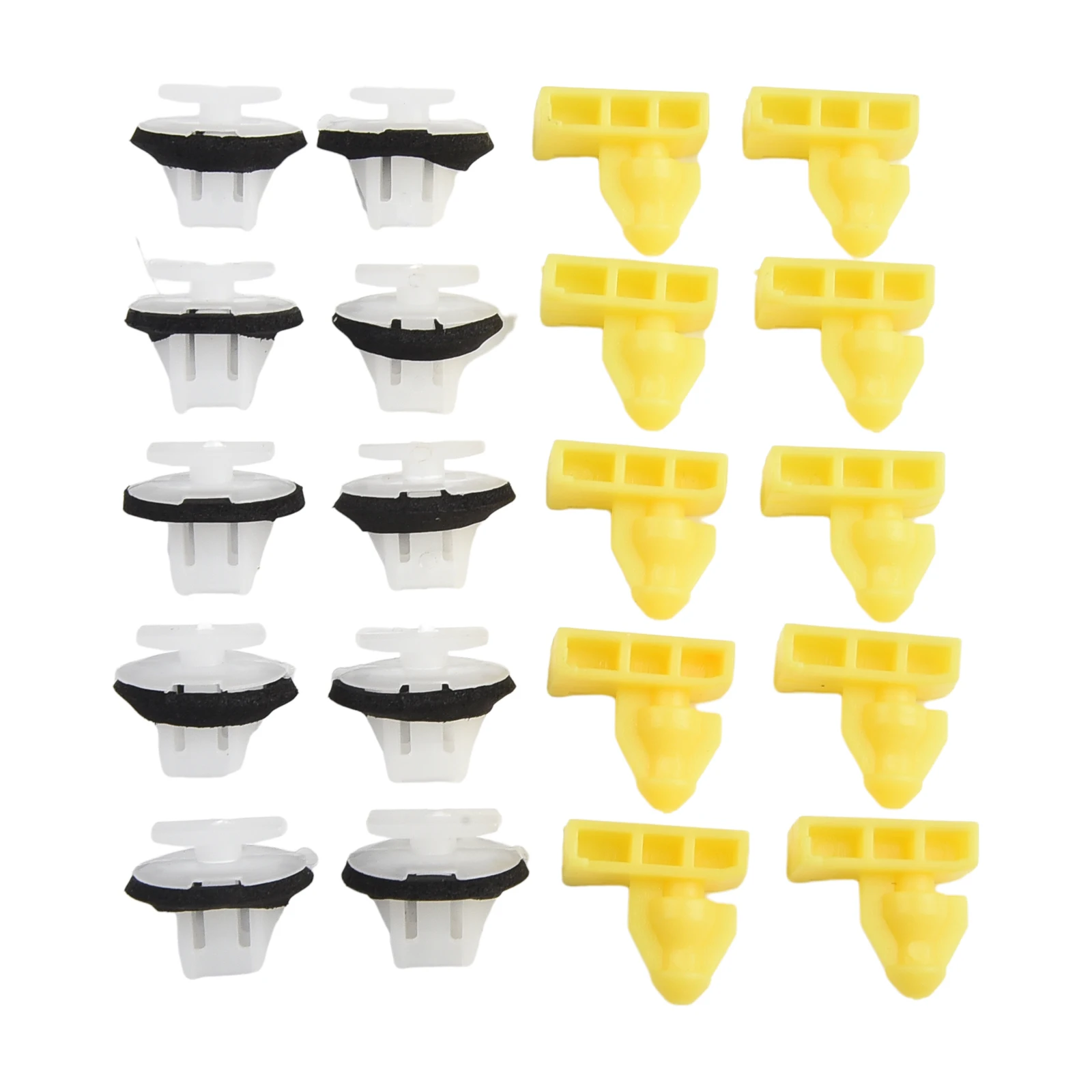 Front Rear Wing Moulding Clips 20pcs Car Clips Set for Nissan Juke X Trail Murano Durable Plastic Trim Holders
Front Rear Wing Moulding Clips 20pcs Car Clips Set for Nissan Juke X Trail Murano Durable Plastic Trim Holders