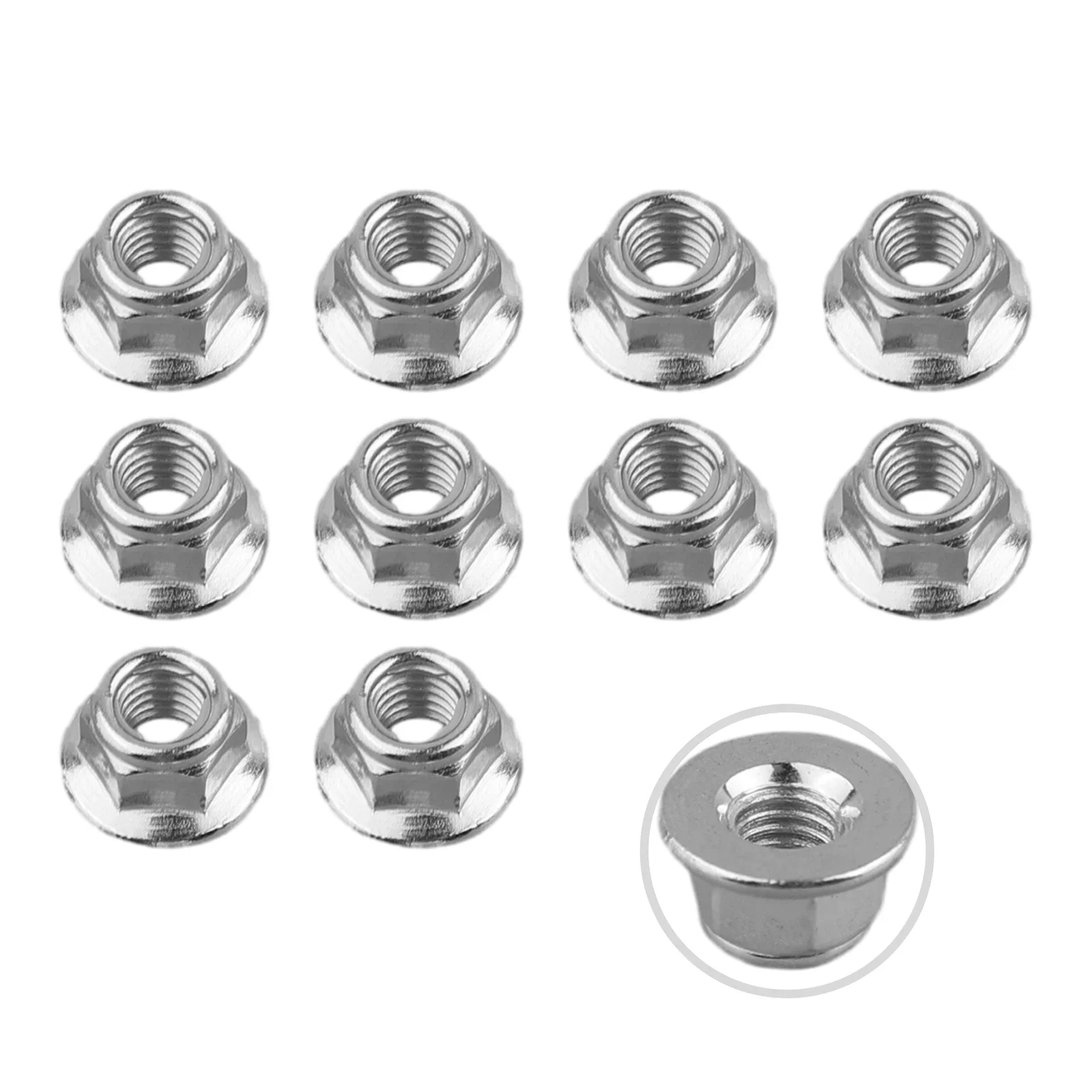 Lawn Mower Parts Lawn Mower Nut Stainless Steel 10pcs Easy Installation Fixing Kit Lawn Mower Accessories Repairing
Lawn Mower Parts Lawn Mower Nut Stainless Steel 10pcs Easy Installation Fixing Kit Lawn Mower Accessories Repairing
